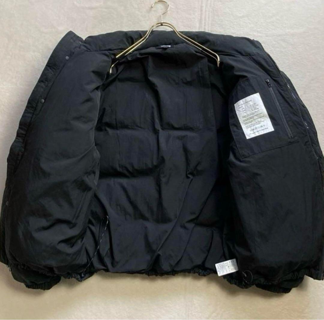 stussy RIPSTOP DOWN PUFFER JACKET【XL】黒