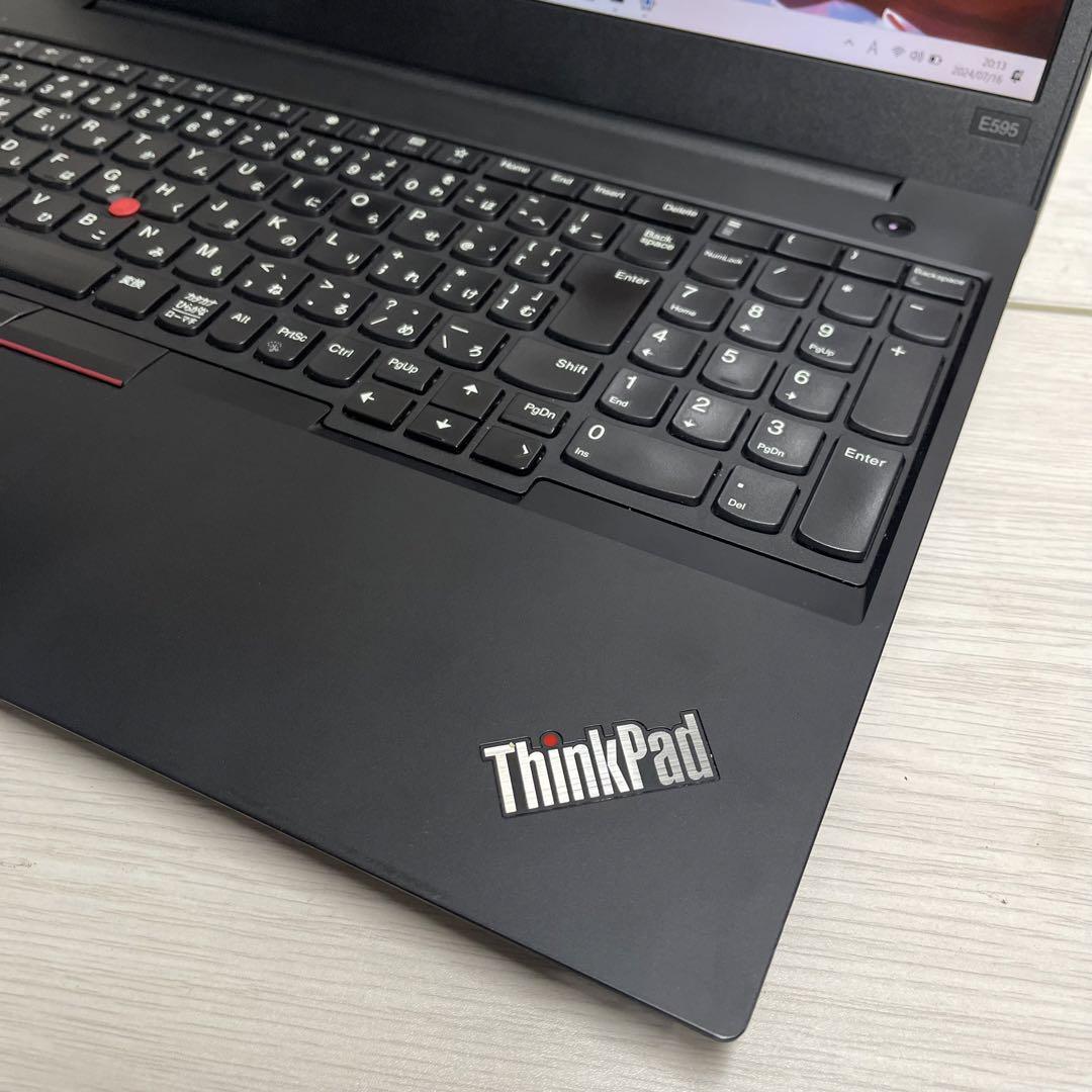 ThinkPad E595Ryzen5 3500U 8GB SSD256GB 画像3