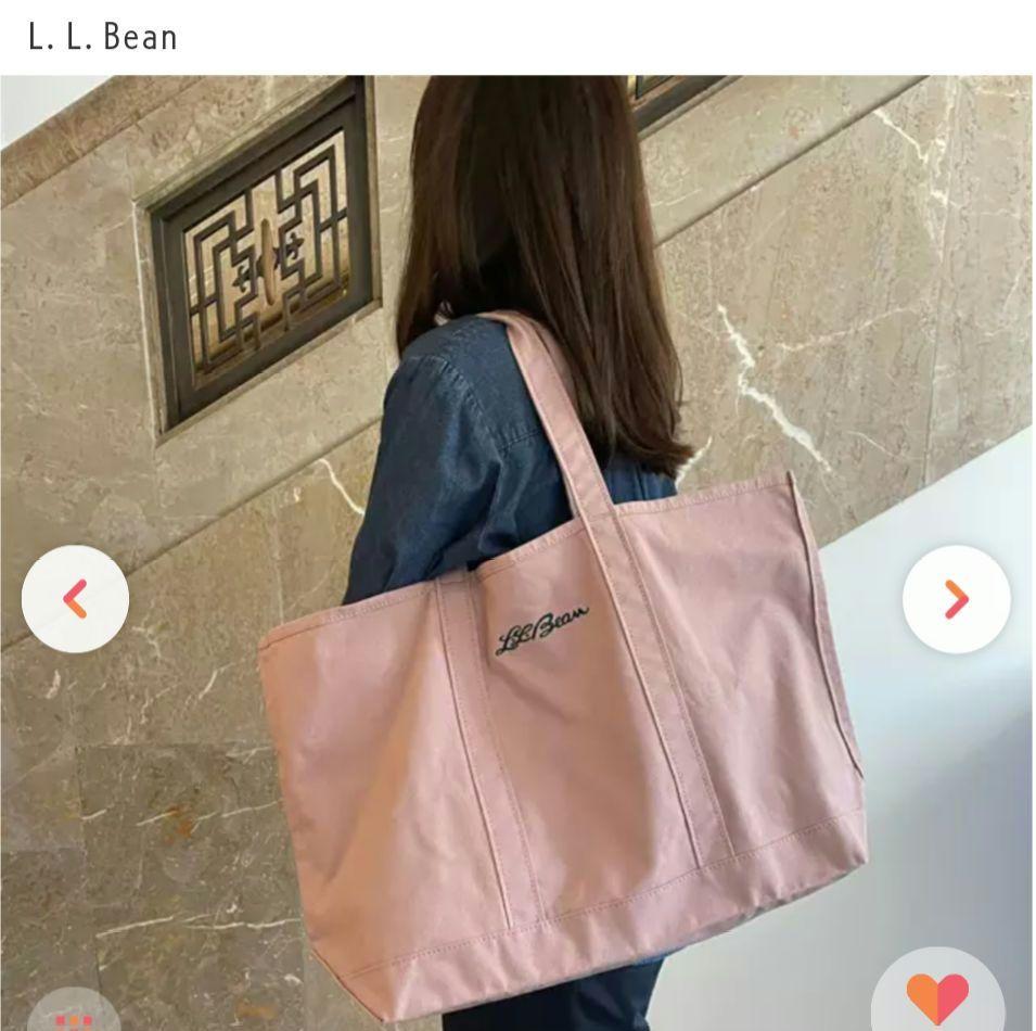 LEE別注】LL Bean グローサリートート ダスティピンク - メルカリ