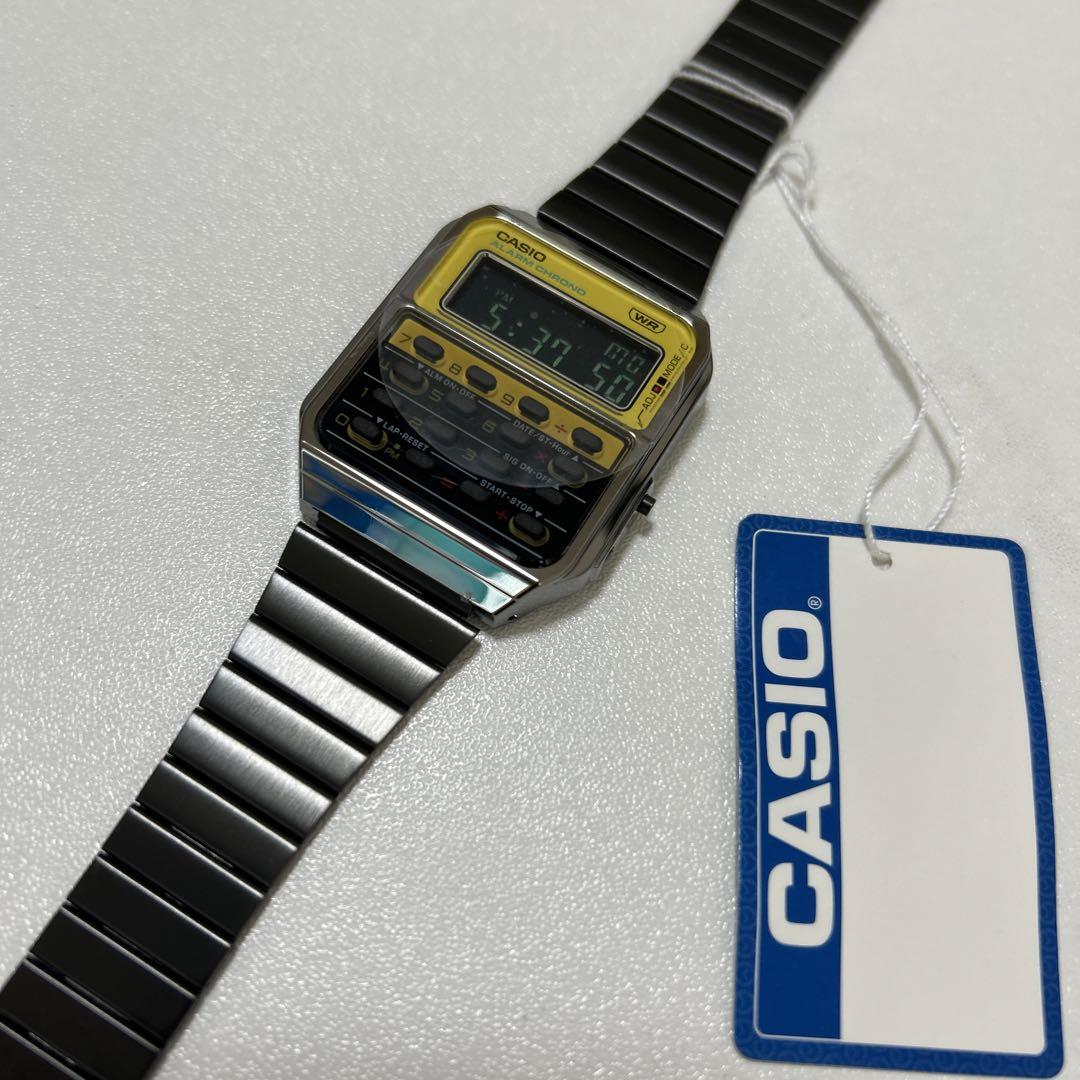 独創的 限定特価】CASIO カシオ CA-500WEGG-9B デジタルウォッチ - メルカリ 時計