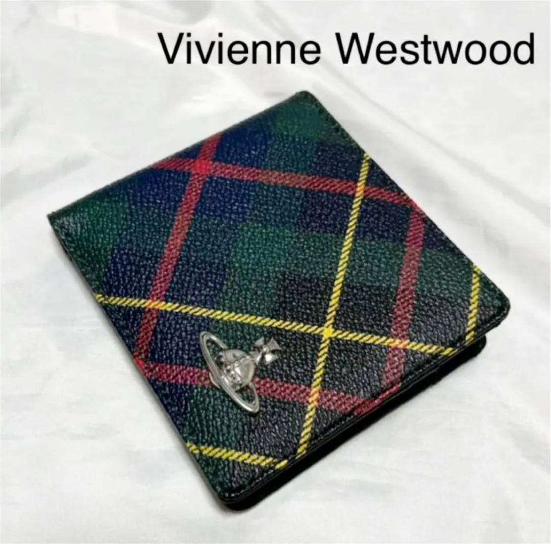 ヴィヴィアンウエストウッド コンパクト財布 折りたたみ財布 オーブ