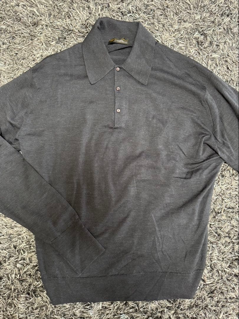 KAPTAIN SUNSHINE× JOHN SMEDLEY ニットポロ KAPTAIN SUNSHINE × JOHN SMEDLEY ニットポロ