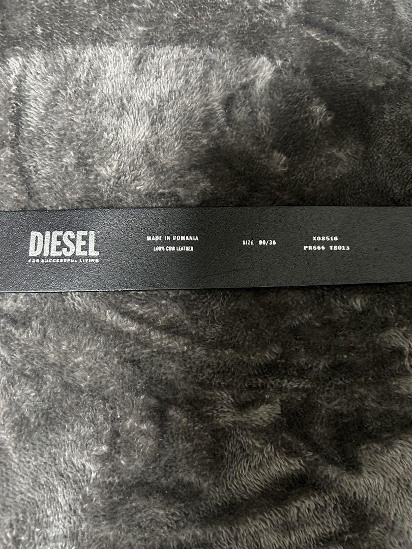 DIESEL ディーゼル 本革 ベルト 正規品 購入履歴○