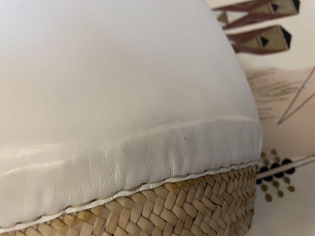 USED ワランワヤンWARANGWAYAN ノスノスS WHITE かごバッグ