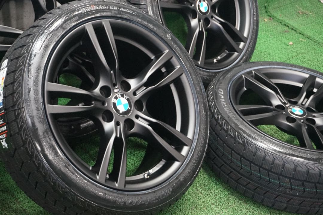 BMW Mスポーツ純正 カスタムエディション スタッドレス 3シリーズ目立った傷や汚れなし