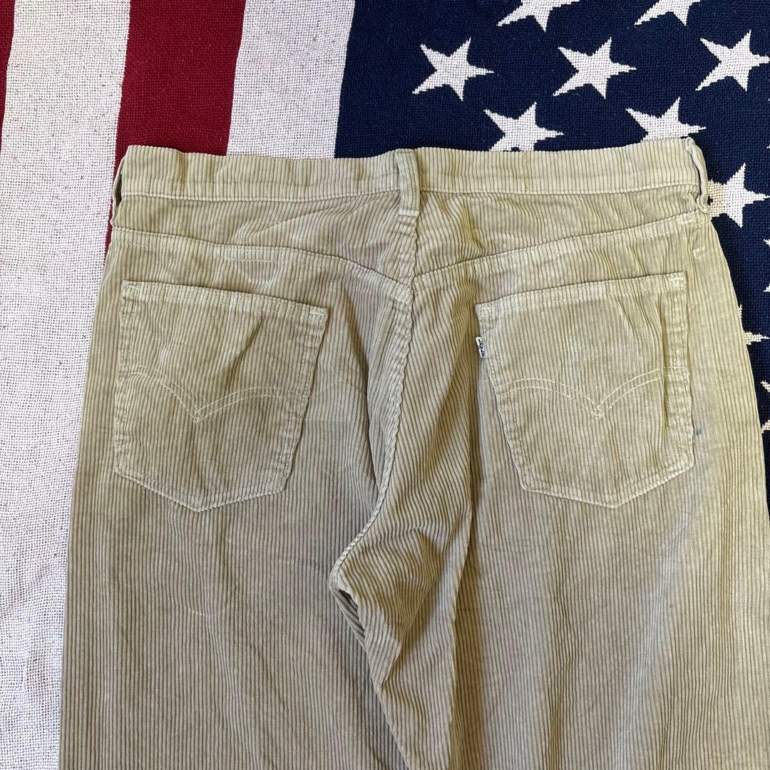 リーバイス565ルーズフィットワイドレッグコーデュロイパンツW34L30L・Levi's