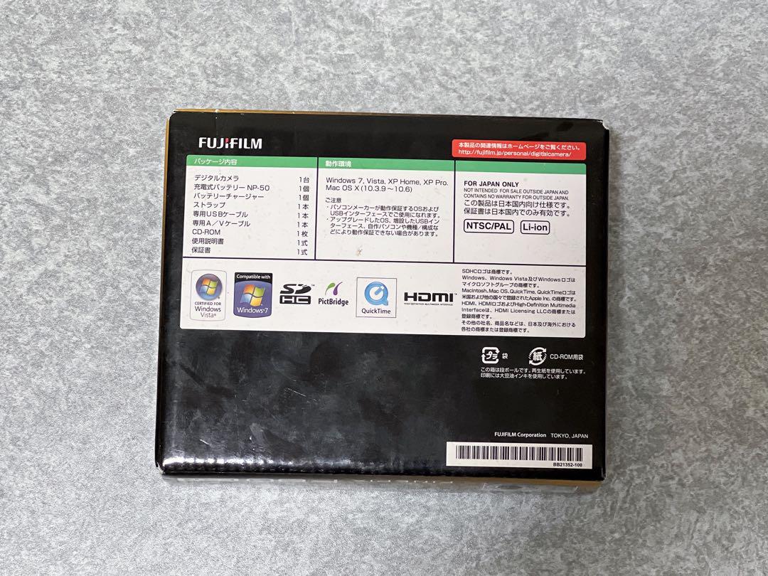 動作確認済　FUJIFILM FinePix F80 EXR ブラック