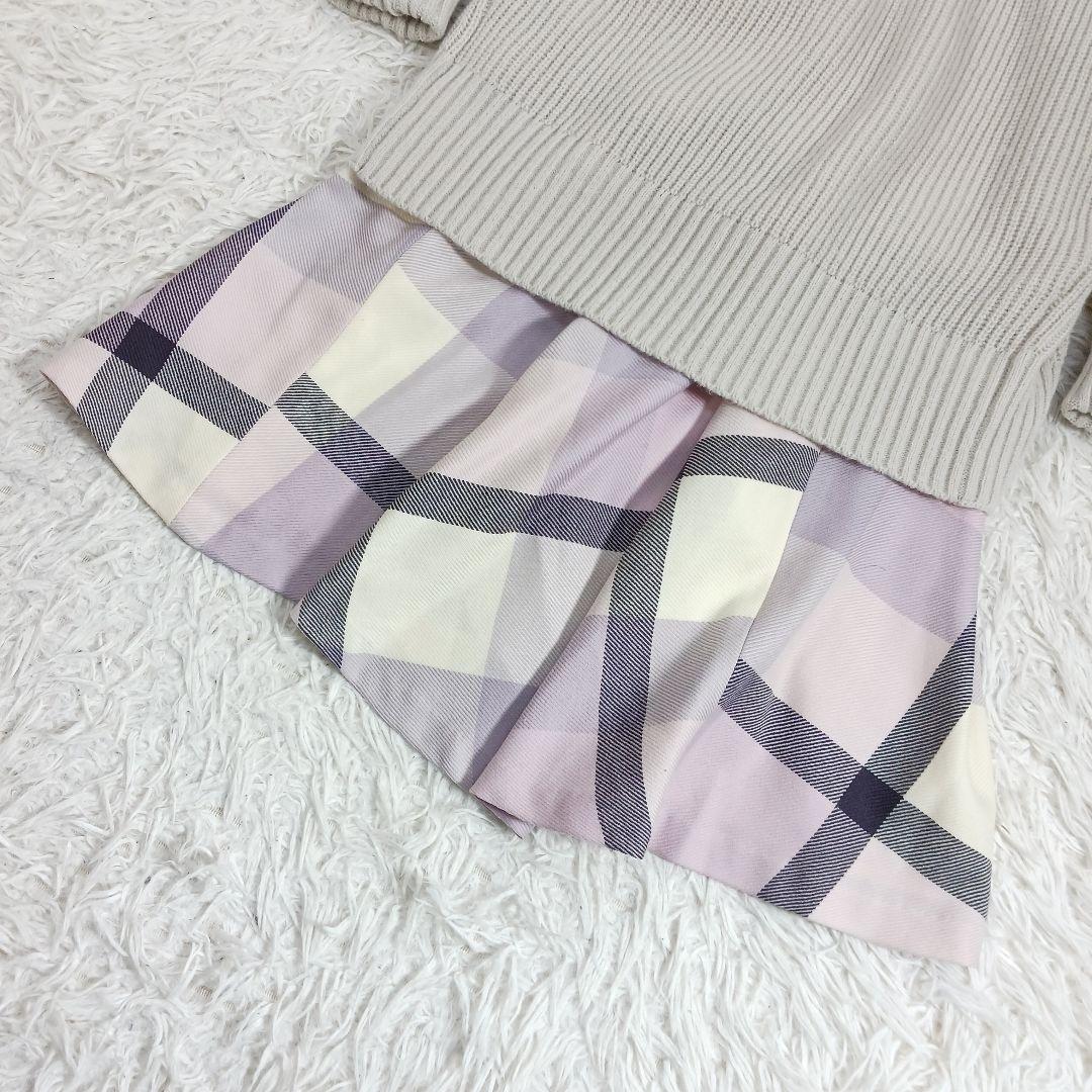 クレストブリッジ ニットワンピース