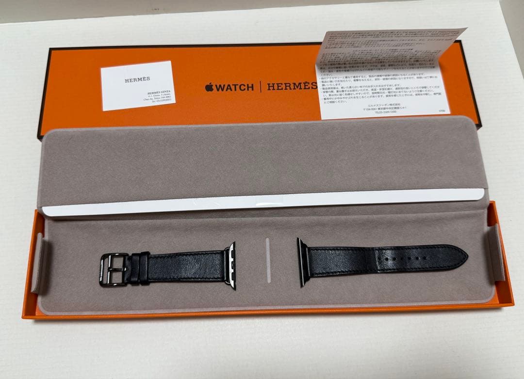 Apple Watch HERMES シンプルトゥール ノアール