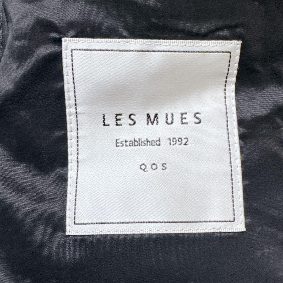 LES MUES レミュー 洗える 3ピース グレー セットアップ チェック L