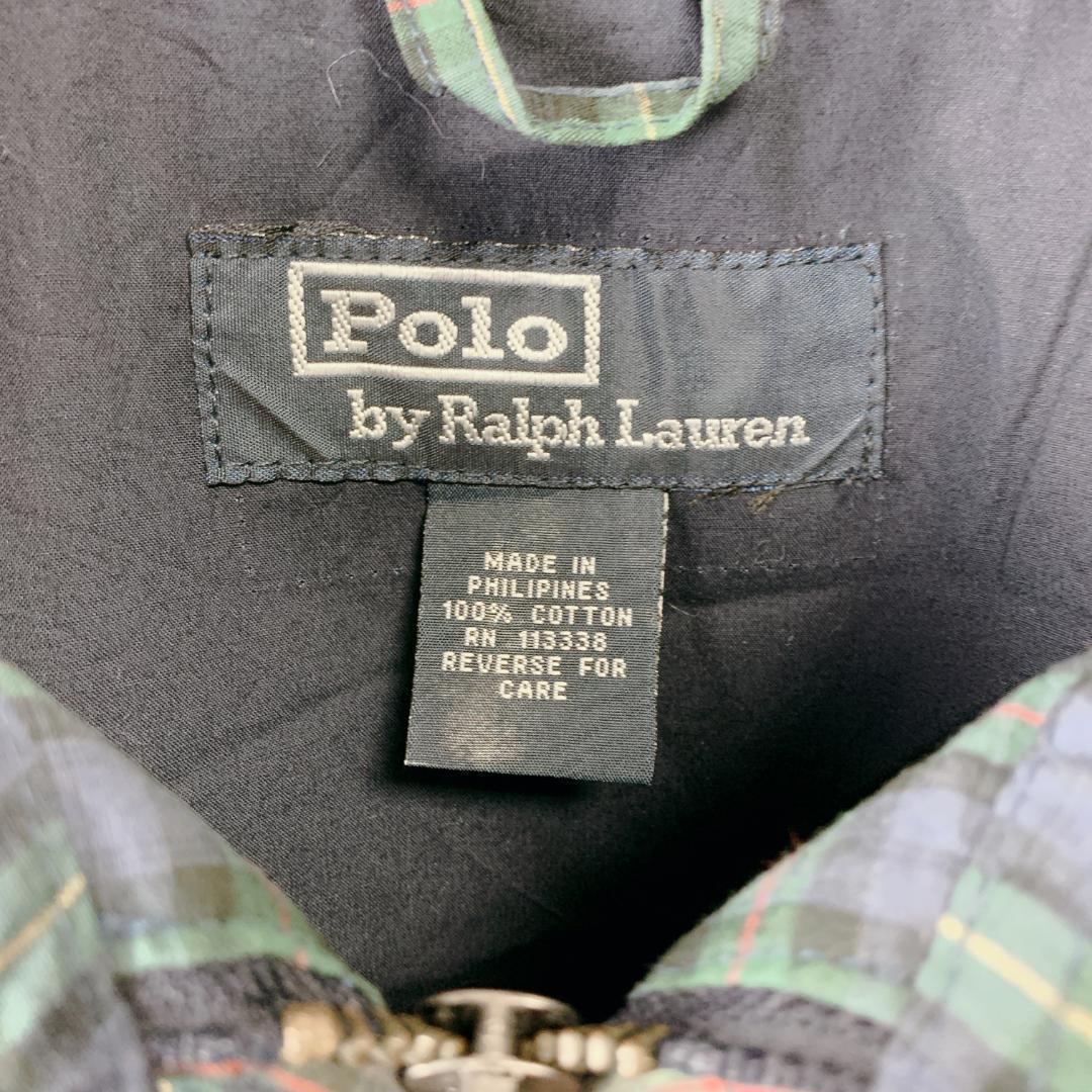 【Polo Ralph Lauren】スイングトップ ジャケット チェック柄
