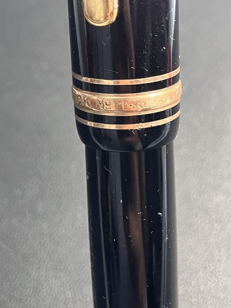 MONTBLANC マイスターシュティック 万年筆 No.146 14K 585