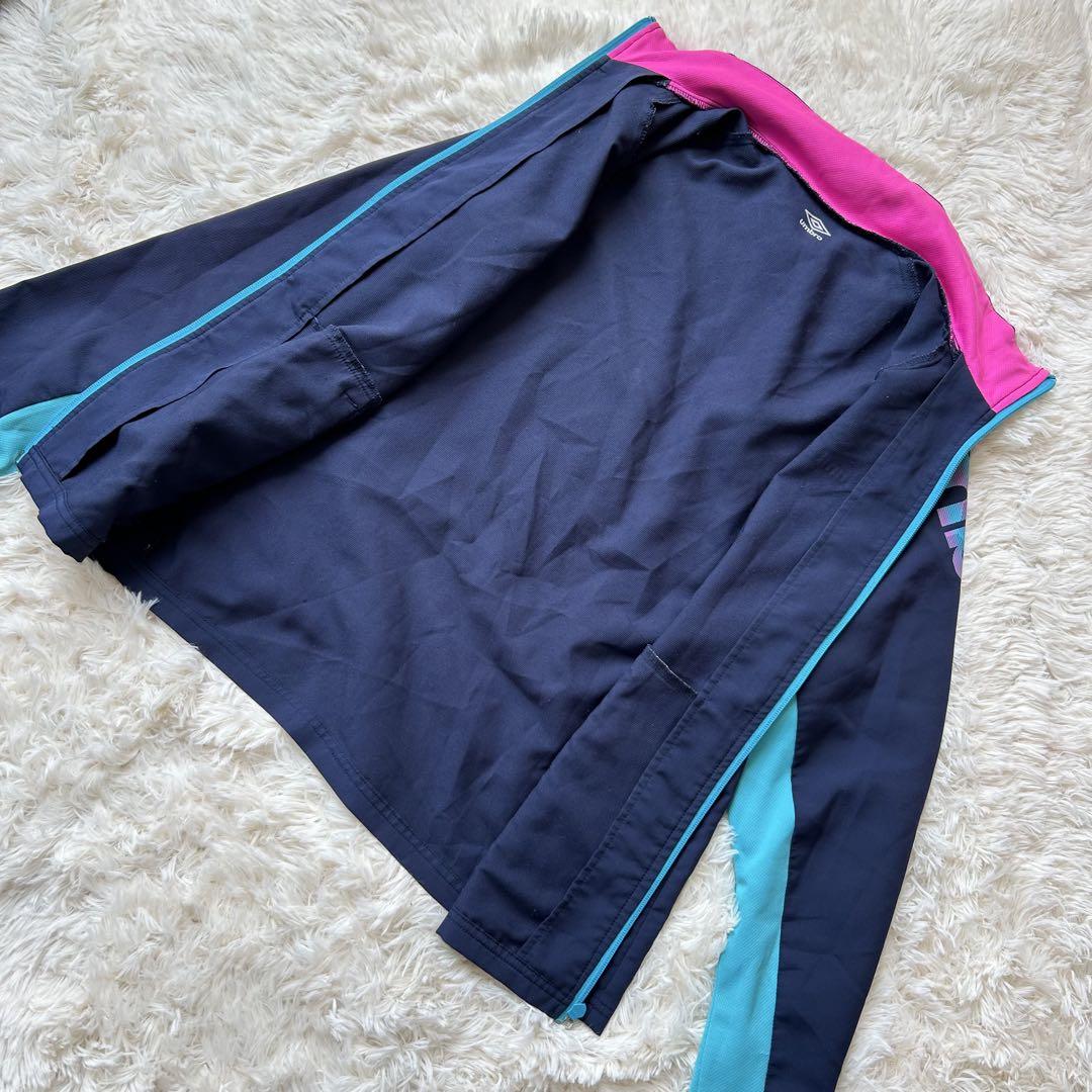 アンブロ　umbro 上下セットアップ　ジャージ　ジャケット　パンツ　ロゴ　L