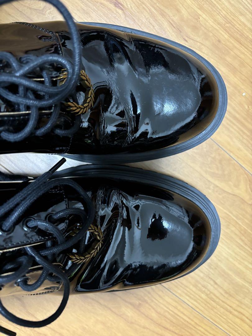 Fred Perry Derby Patent Leather フレッドペリー