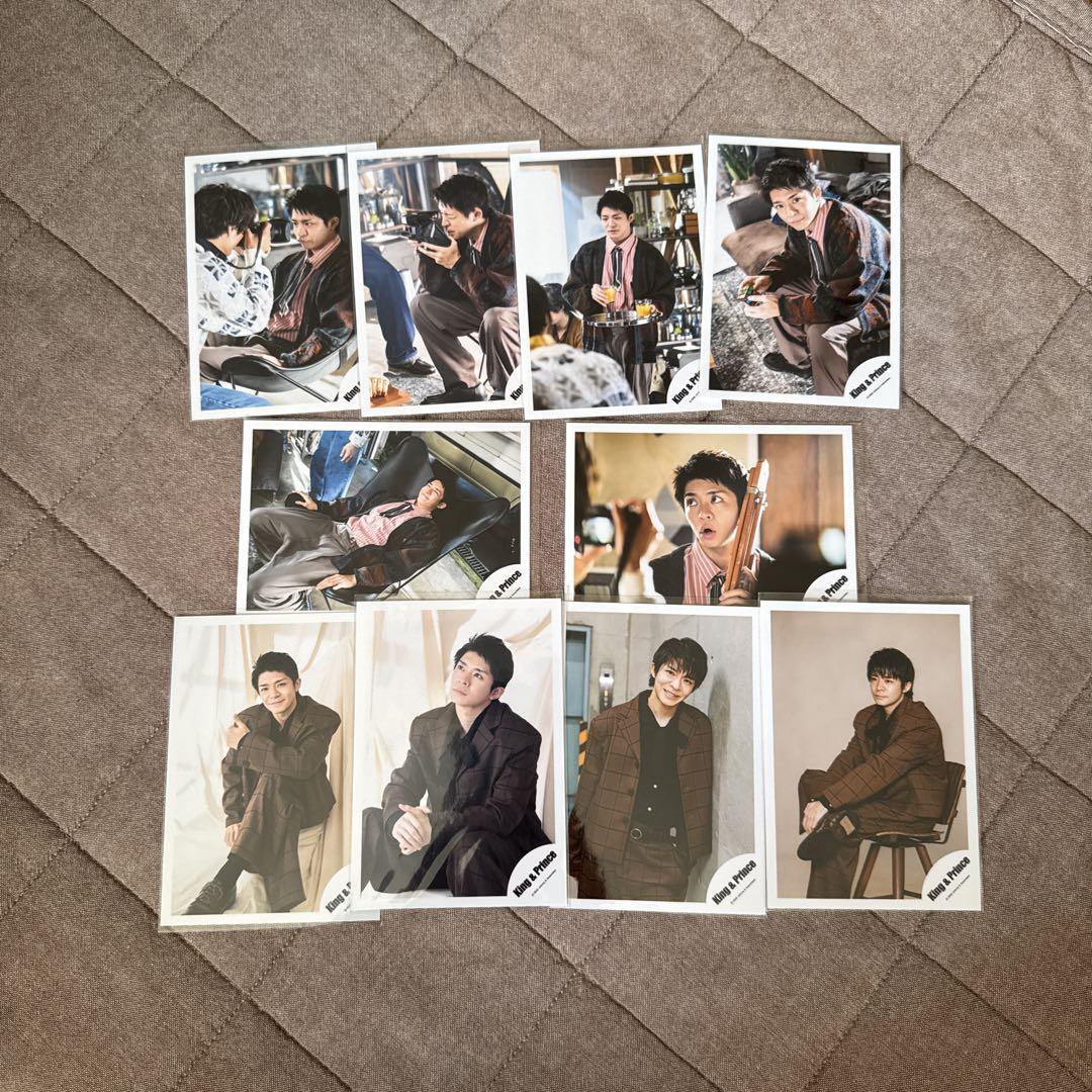 岸優太公式写真155枚セット　Number_i King & Prince