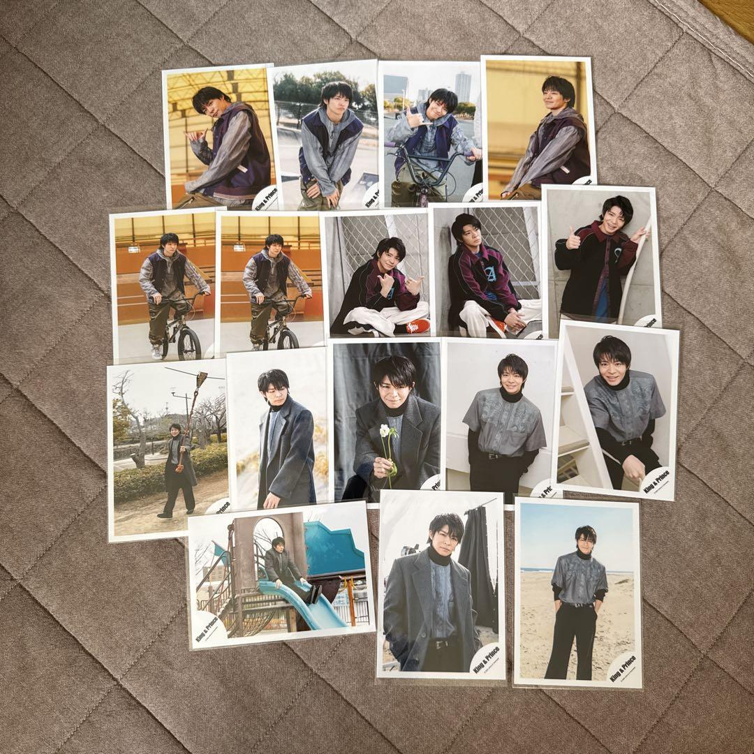 岸優太公式写真155枚セット　Number_i King & Prince