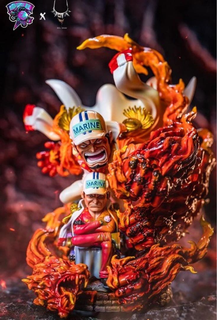 ONE PIECE 赤犬 ガレージキット ガレキ スタチュー⑧ - メルカリ