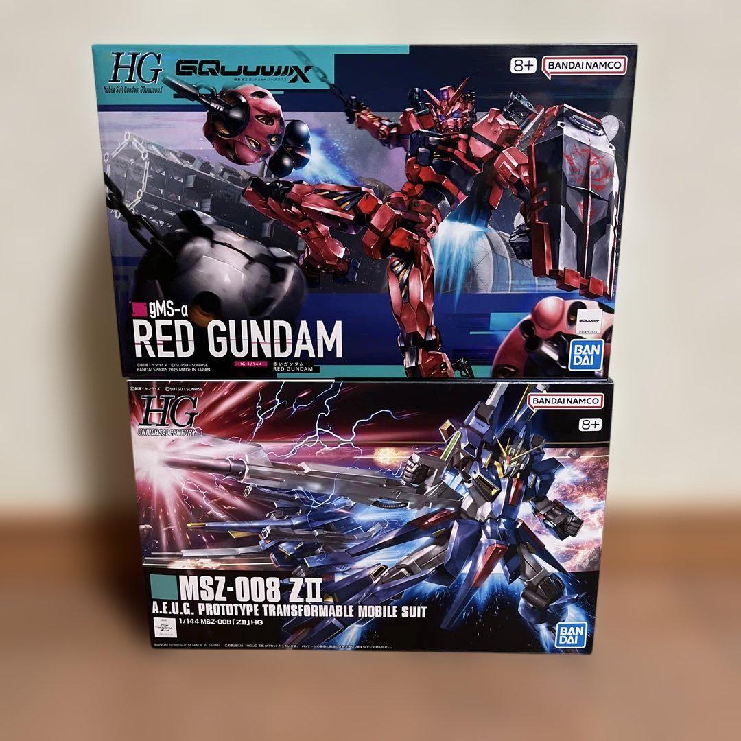 HG 赤いガンダム RED GUNDAM Gundam GQuuuuuuX ΖⅡ