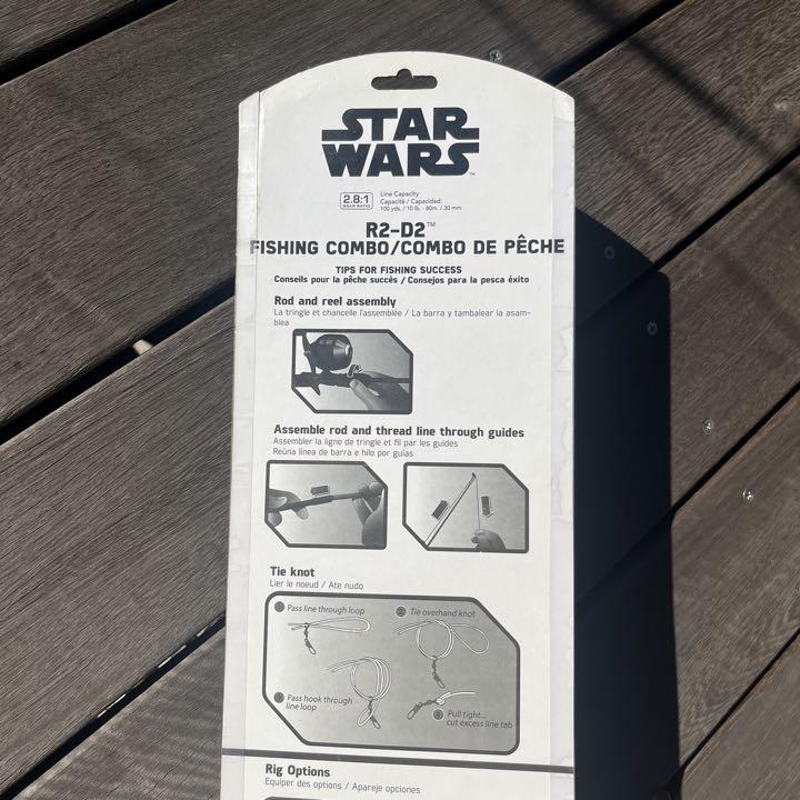 【STAR WARS】R2-D2 fishing combo 釣具