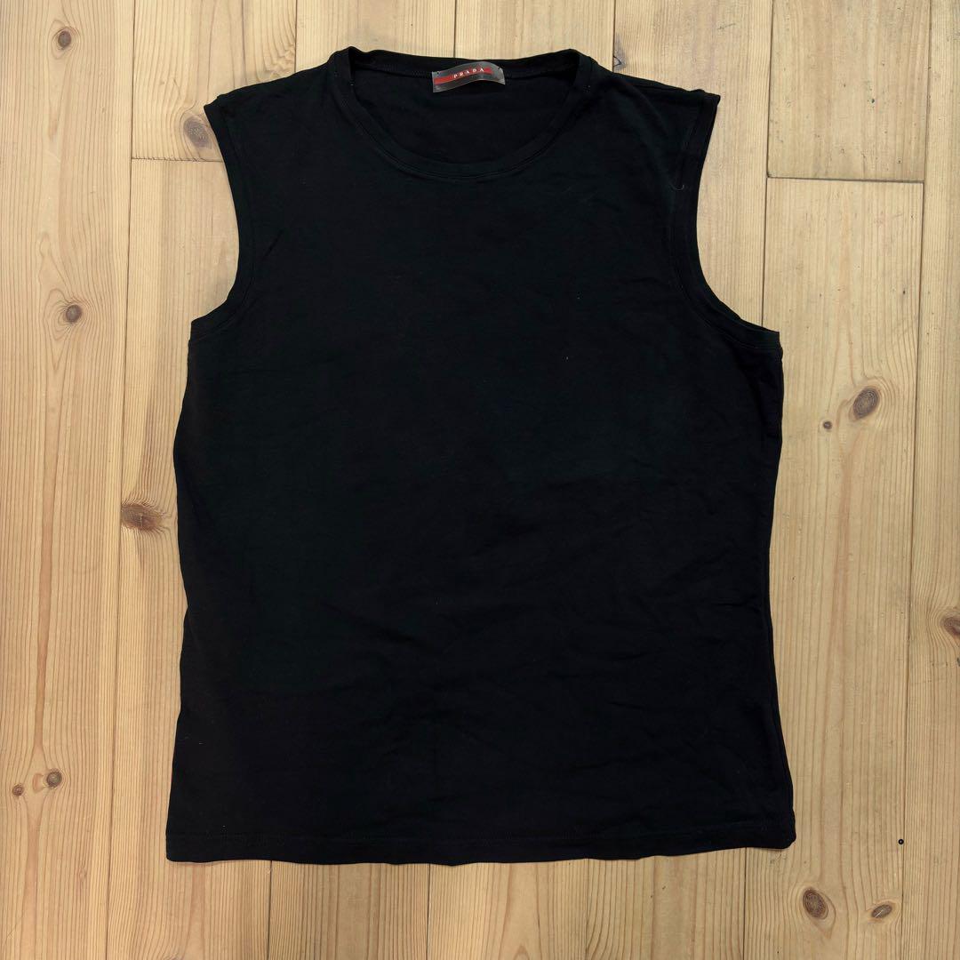 PRADA SPORT タンクトップ ノースリーブ カットソー　ヴィンテージ