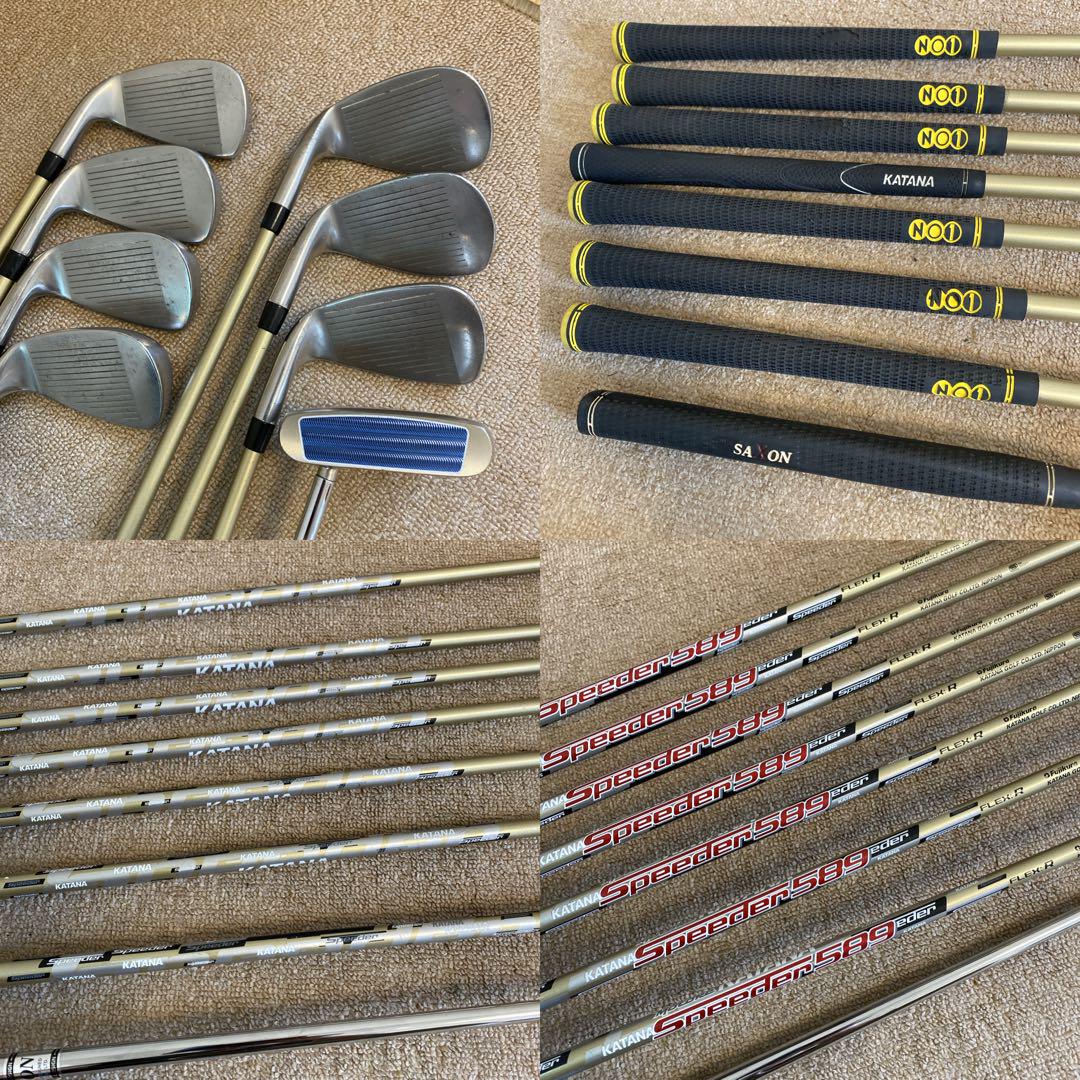 人気‼️【良品】カタナゴルフメンズ ゴルフクラブセット