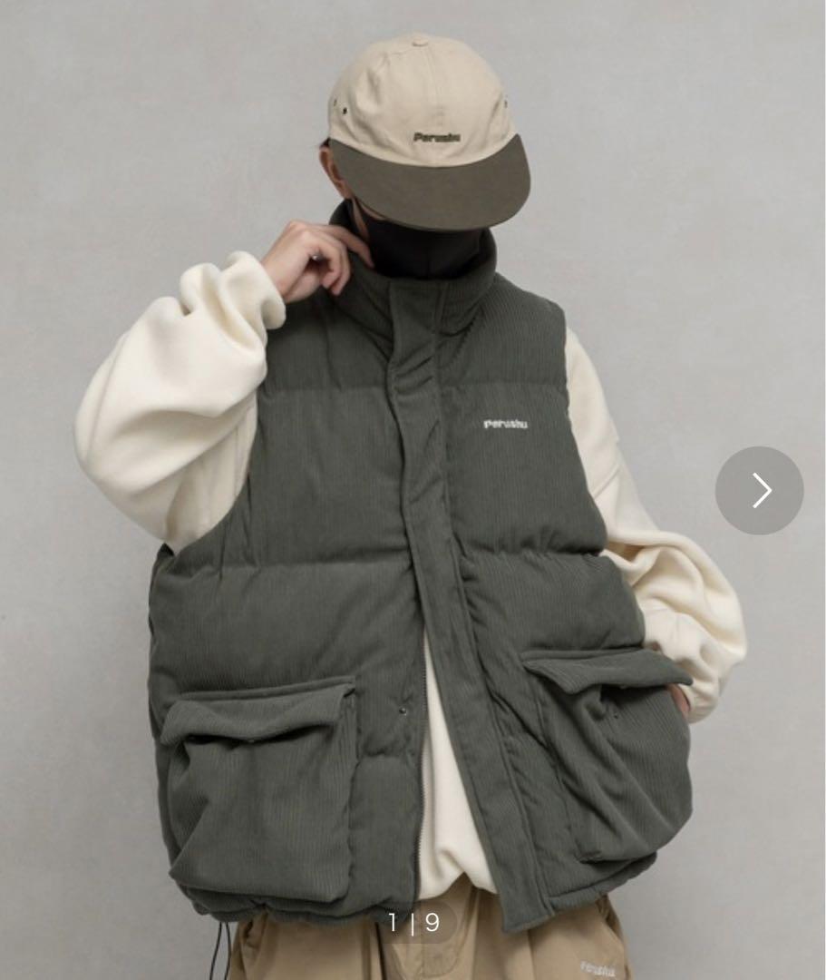 【完売品、再販無し】Perushu ダウンベスト 完売品、再販無し】Perushu ダウンベスト