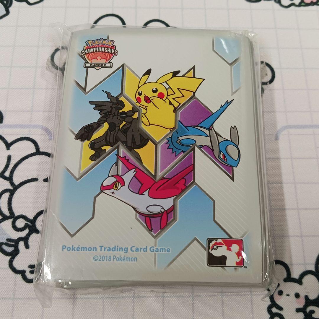 チャンピオンシップス ヨーロッパ デッキシールド ポケモンカード スリーブ