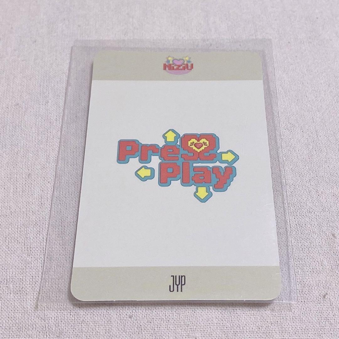 NiziU Press Play サノク 2週目 特典 ミイヒ トレカ（Amazon.co