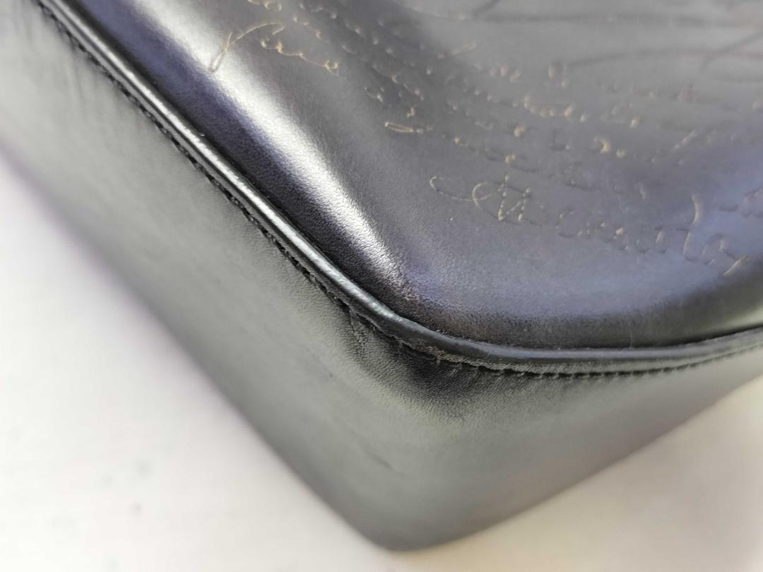 メンズ　Berluti カリグラフィー トートバッグ　トゥジュール　パティーヌ