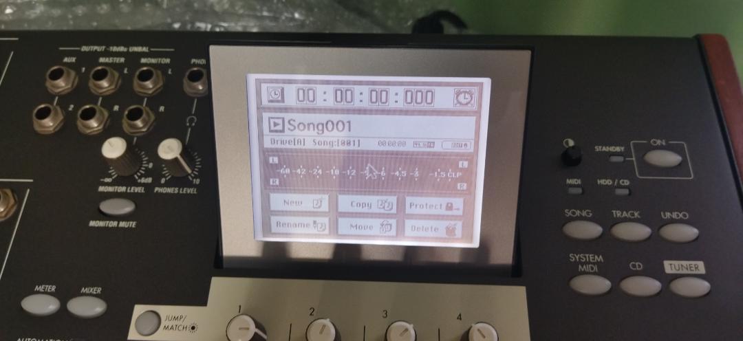 KORG D3200 マルチトラックレコーダー