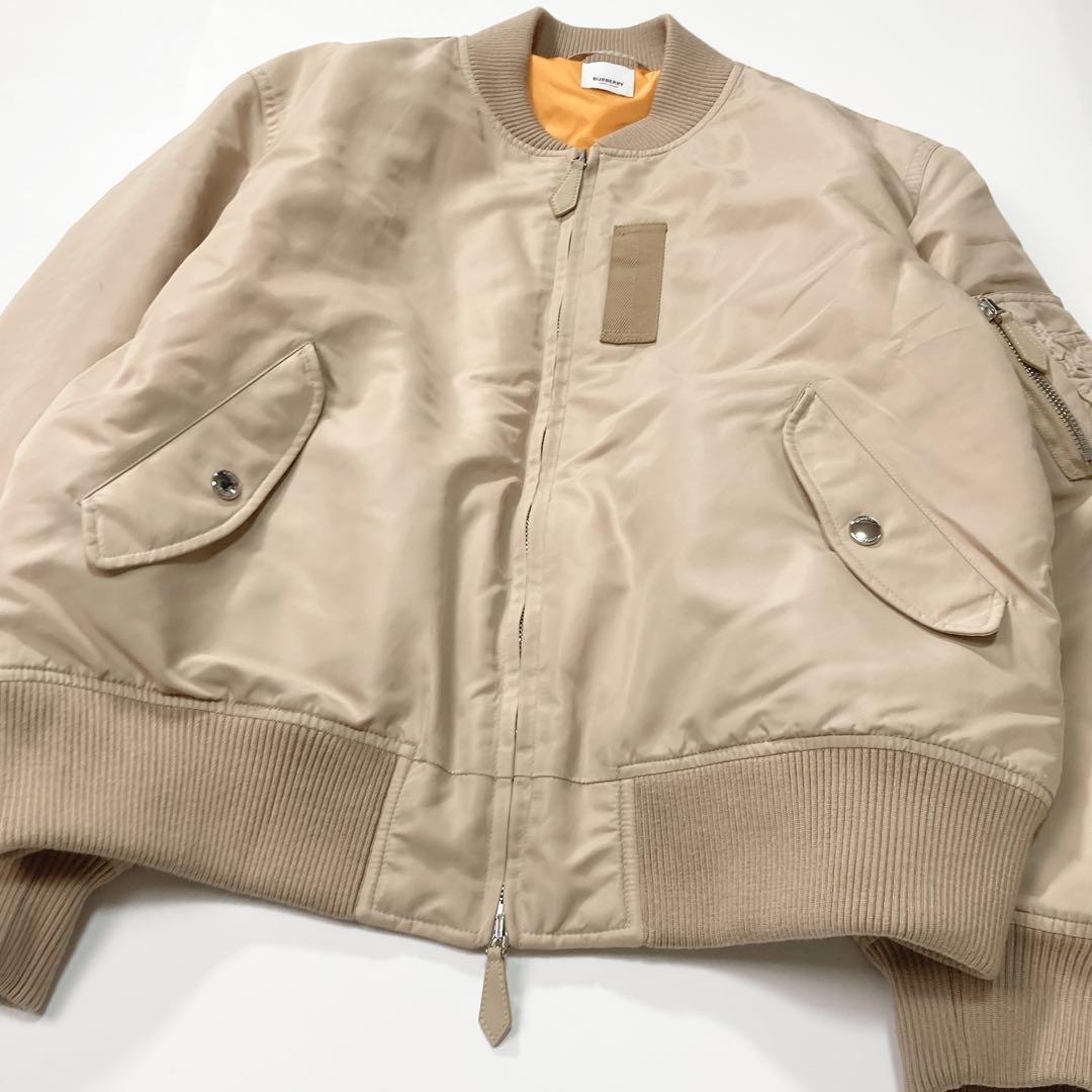 BURBERRY バックロゴプリント MA-1 ボンバージャケット XXL
