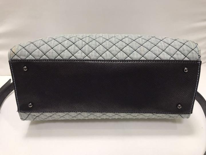 正規保証 GUESS ハンドバッグ ショルダーバッグ 6IVcK-m24771012008 ゲス 2WAYデニムバック 特価新品