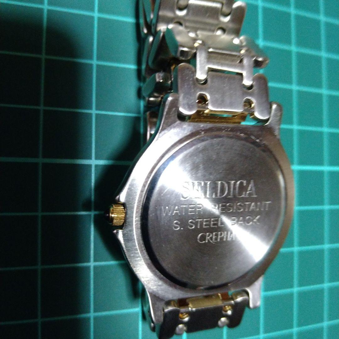 SELDICA CREPHA.腕時計(クォーツ) 未使用稼働品（ITALY） SELDICA CREPHA.腕時計(クォーツ) 未使用稼働品（ITALY） - メルカリ