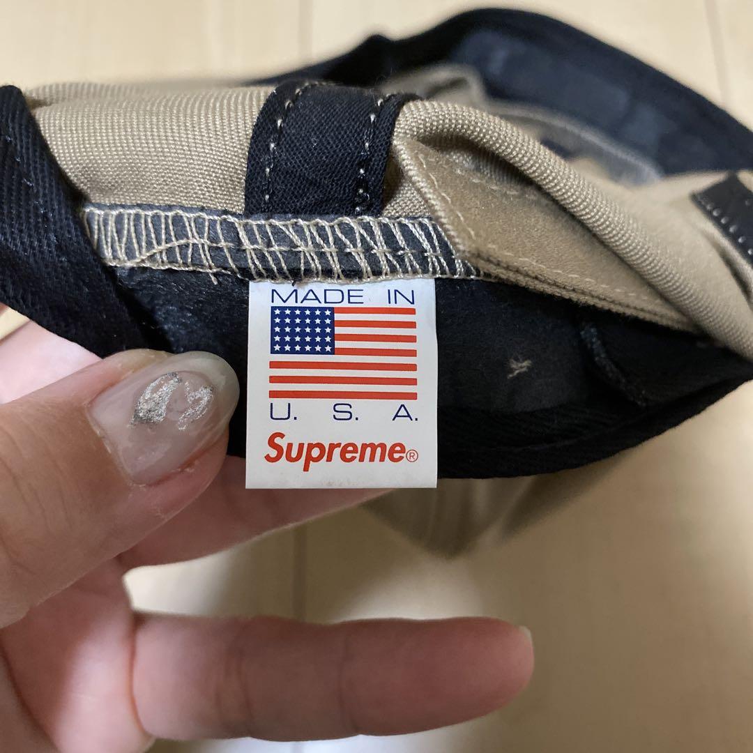 新品未使用18SS Supreme Side Arc 6-Panel cap