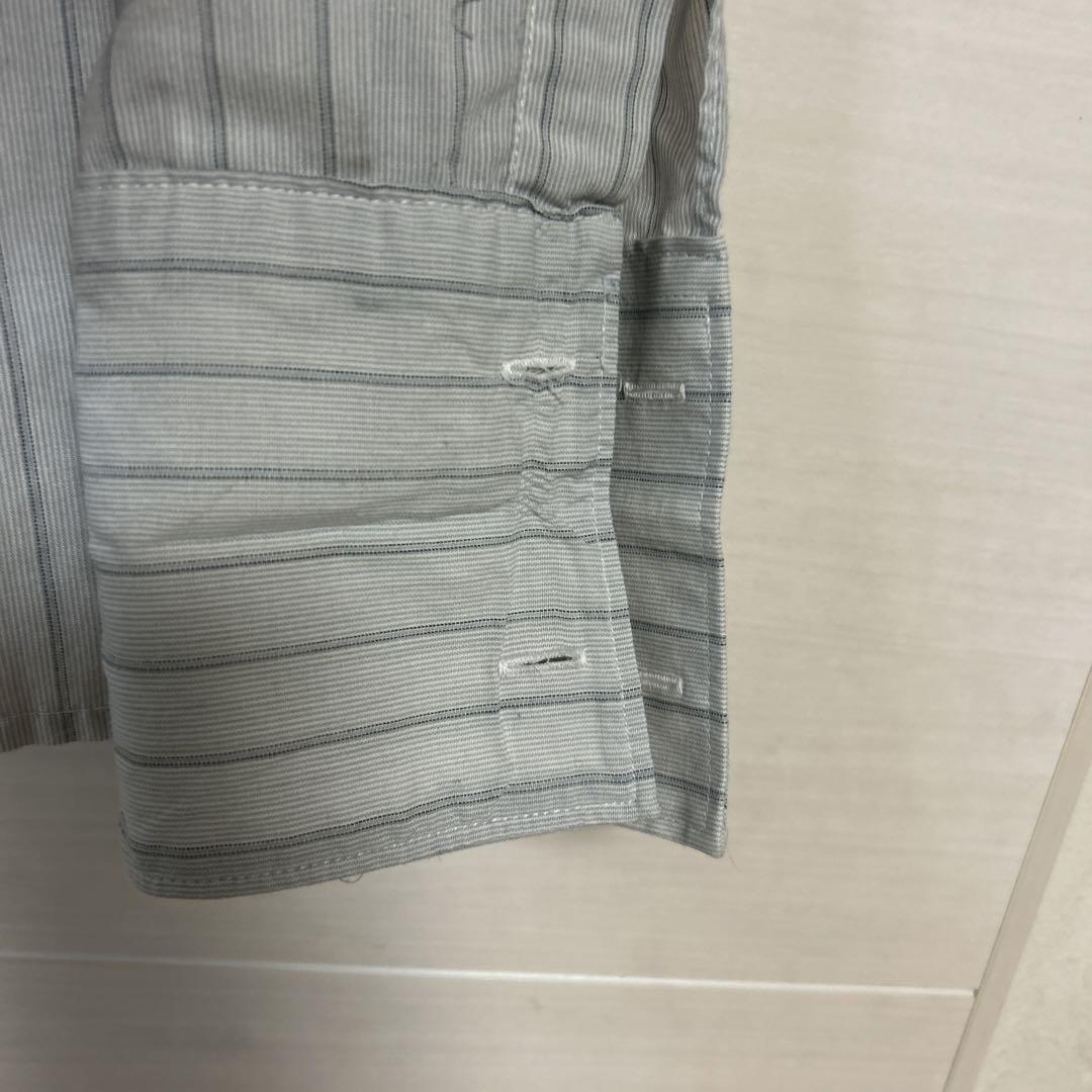 Made in  france ダブルカフスシャツ　70年代80年代