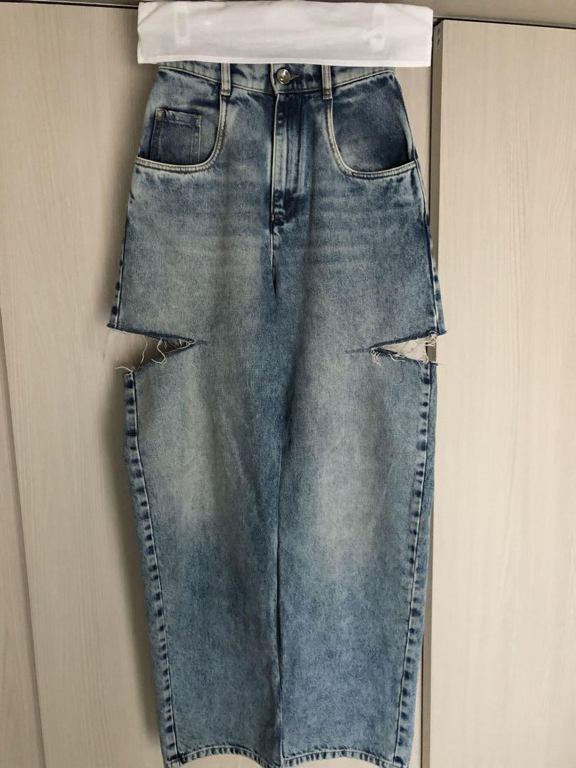 Maison Margiela スラッシュ デニム 36 Maison Margielaスラッシュデニム36 - メルカリ