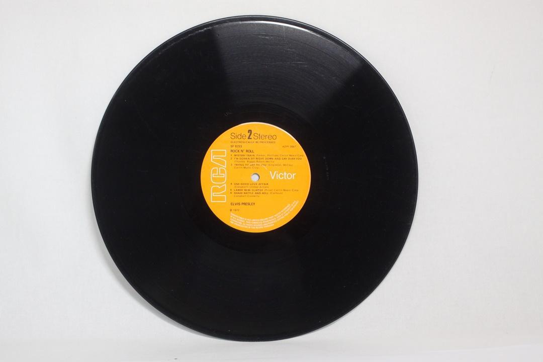 Elvis Presley Rock 'n' Roll UK盤 LP 両面マト1