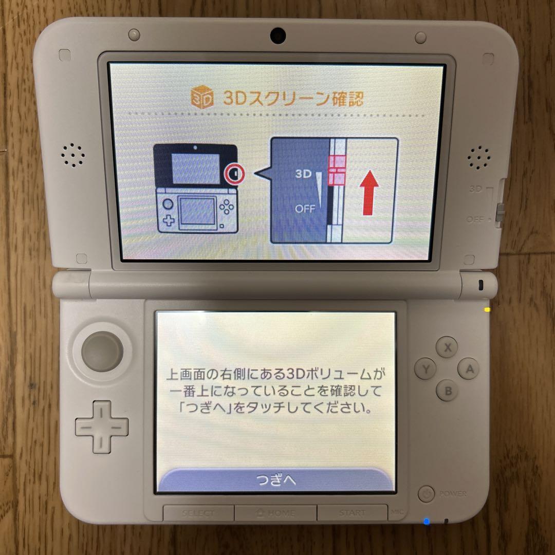 大幅値下げ］ニンテンドー3DS LL ホワイト 充電器付き