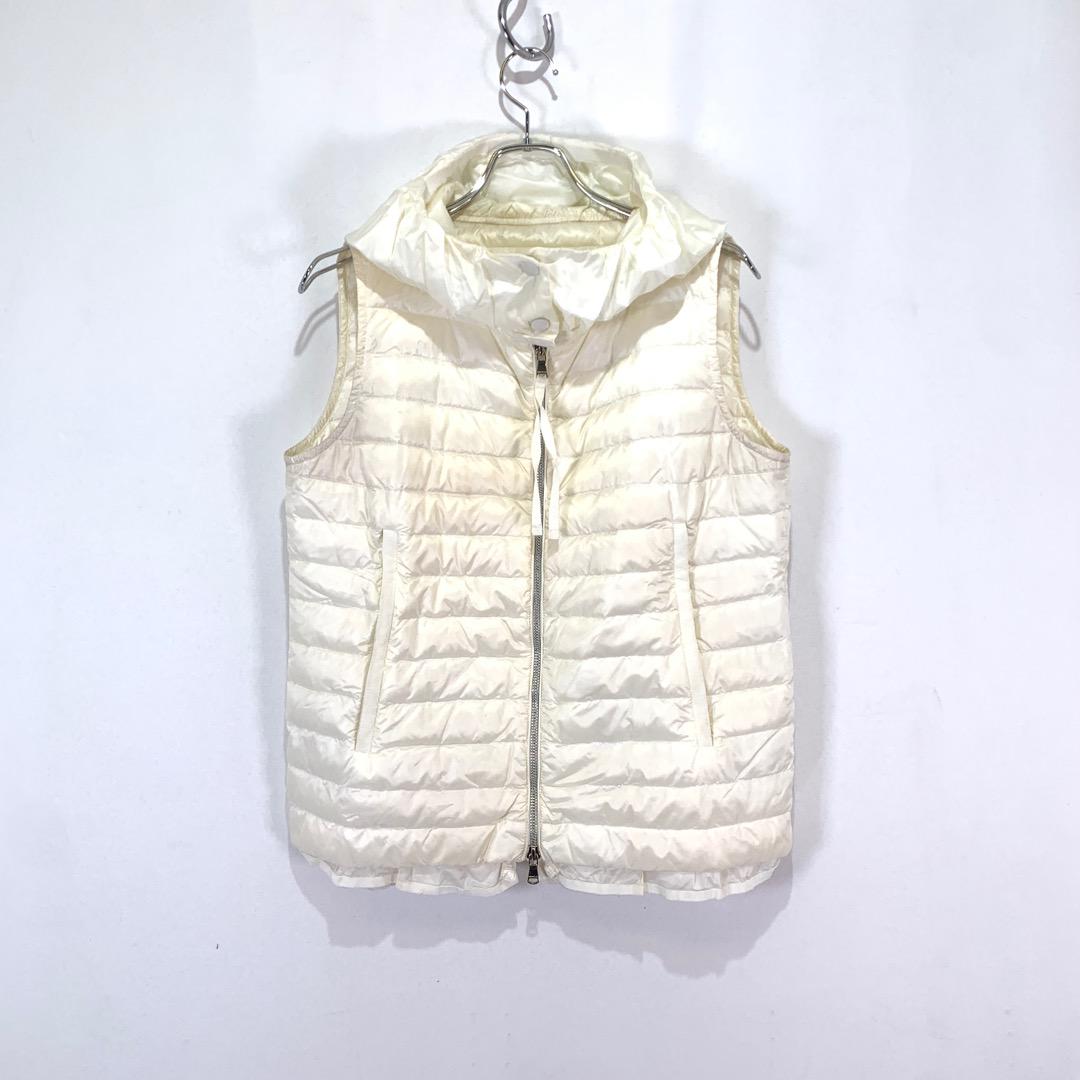 最適な価格 MONCLER フリル フーテッド ダウンベスト udifJ-m24776343690 EBLE モンクレール エブル 人気SALEHOT