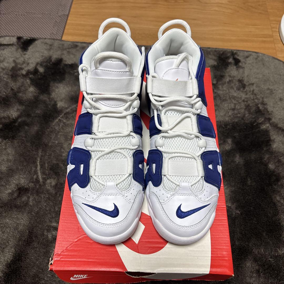 Nike Air More Uptempo 8 ネイビー/ホワイト Nike Air More Uptempo ホワイト/ネイビー - メルカリ