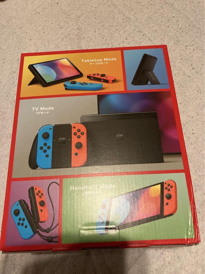 新品未使用　Switch本体有機EL JCネオン