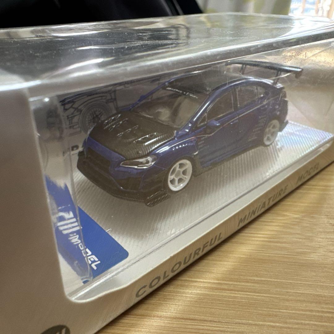 ミニカー subaru wrx sti 1/64