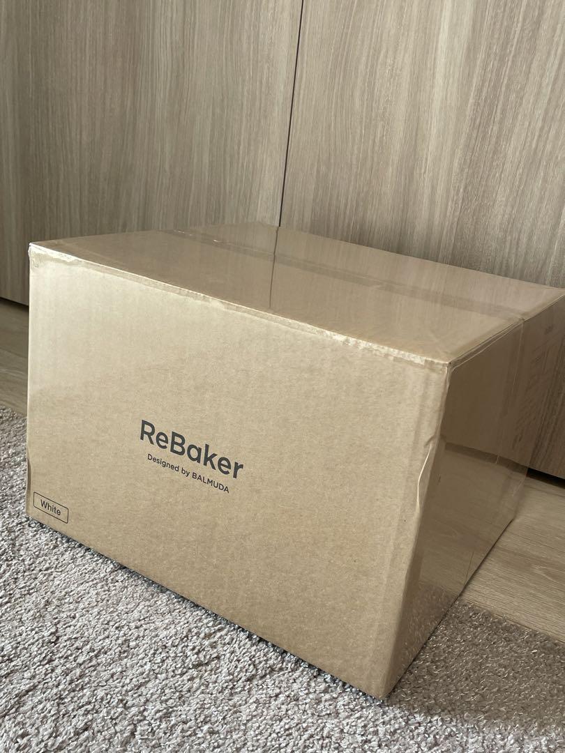 BALMUDA ReBaker ホワイト トースター【新品未使用】