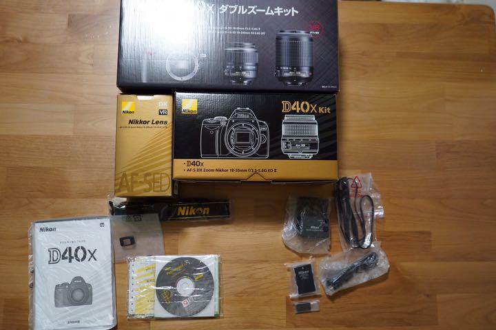 Nikon D40X Wズームキット おまけつき - メルカリ
