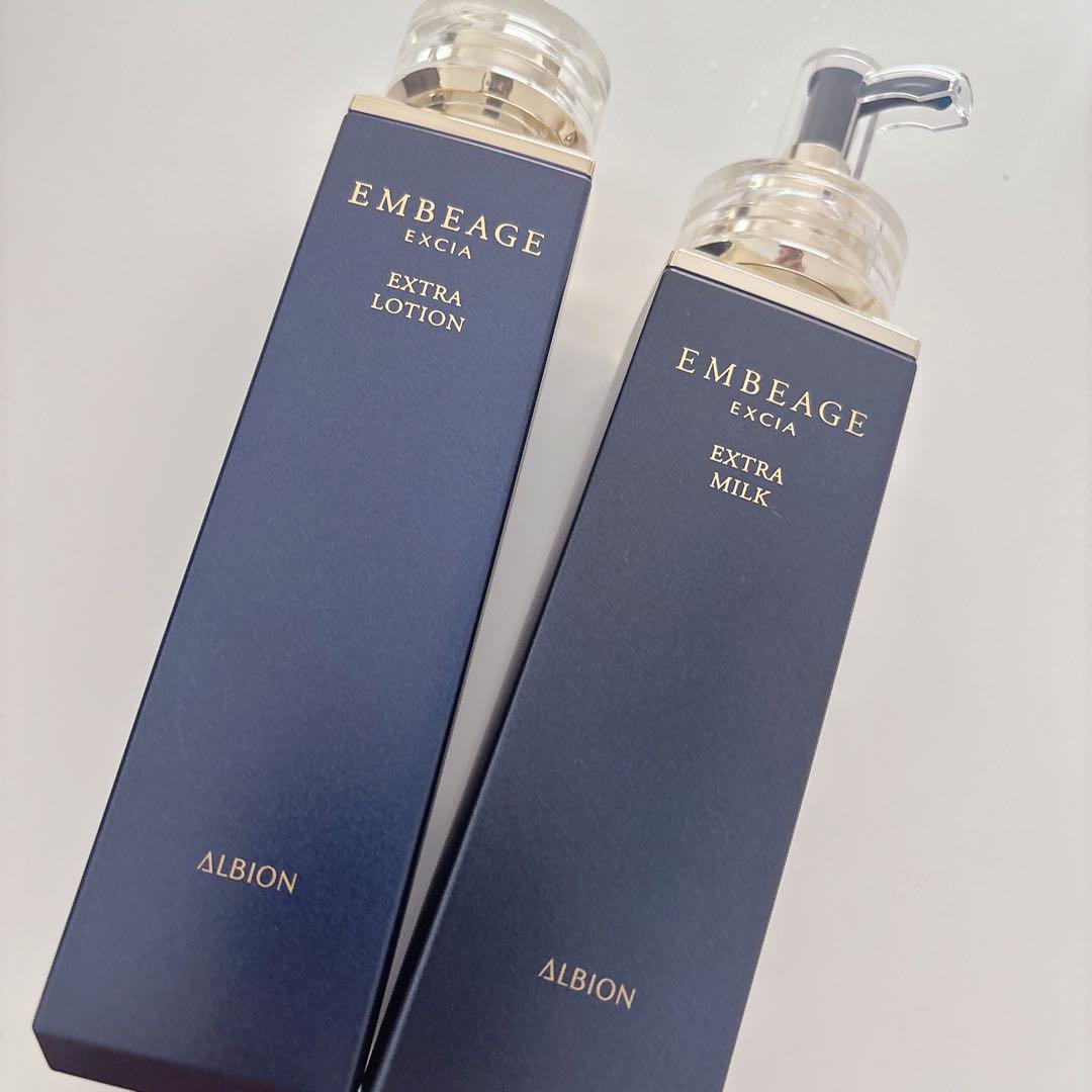 ALBION EMBEAGE EXCIA EXTRA LOTION & MILK 乳液・ミルク