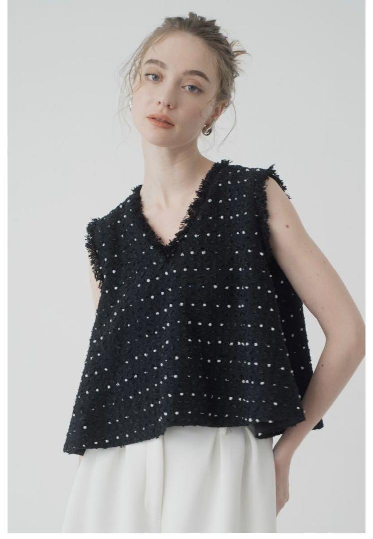 よ*こ様 新品タグ付き★maison de Dolce.★candy tweed