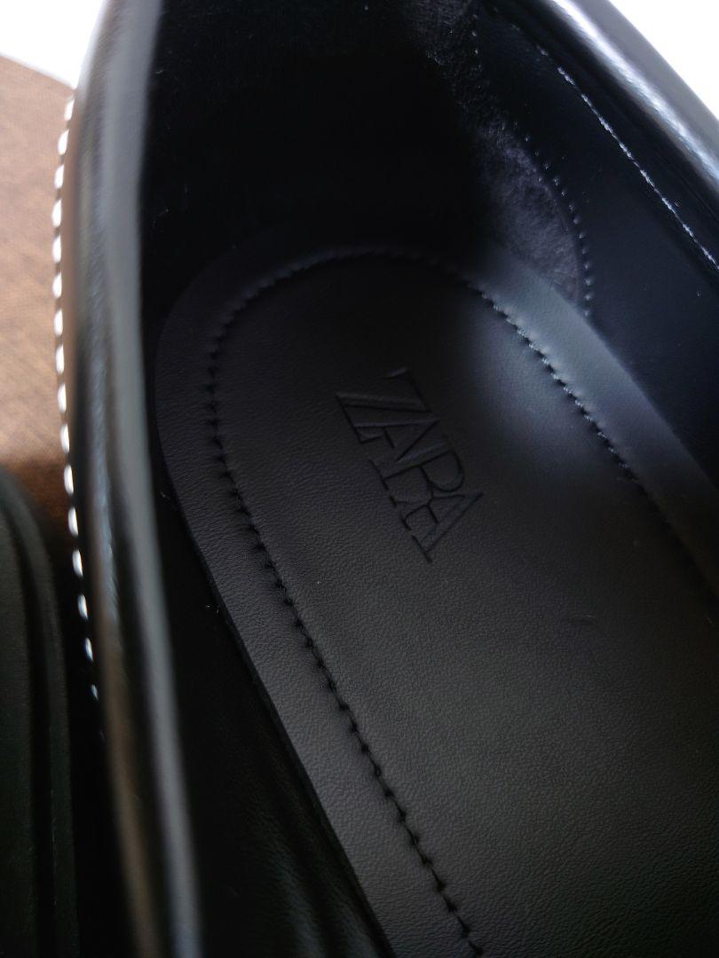ZARA ザラ Chunky Sole フリンジ チャンキー ローファー