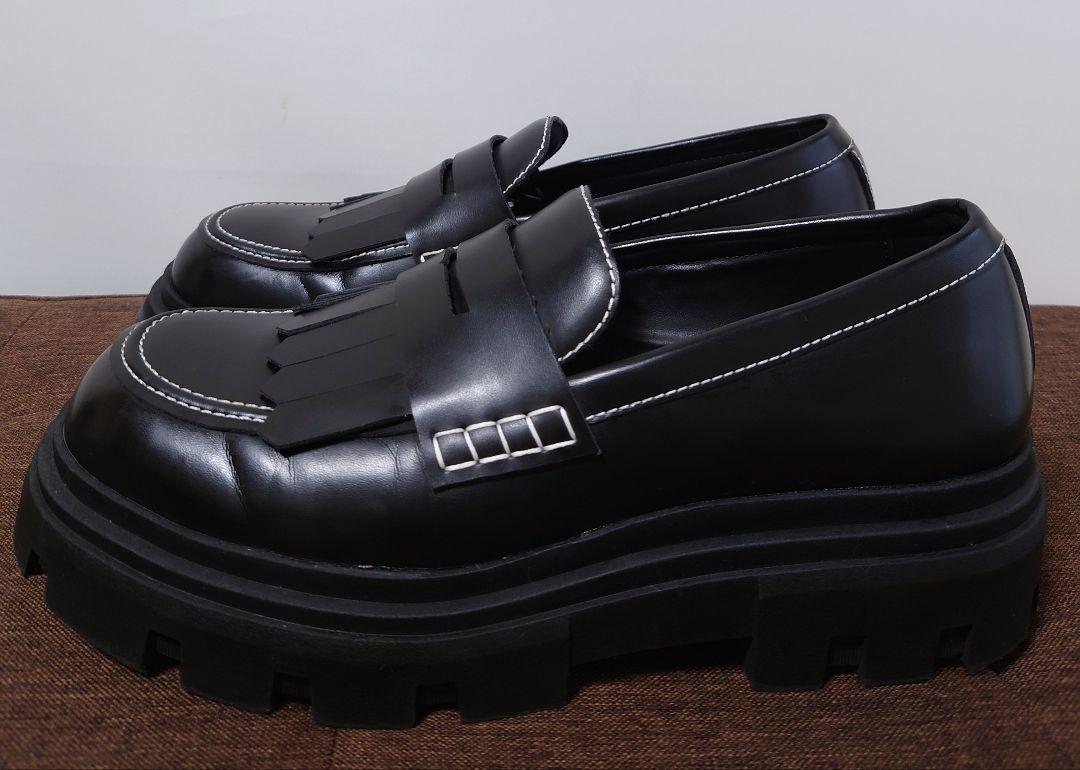 ZARA ザラ Chunky Sole フリンジ チャンキー ローファー