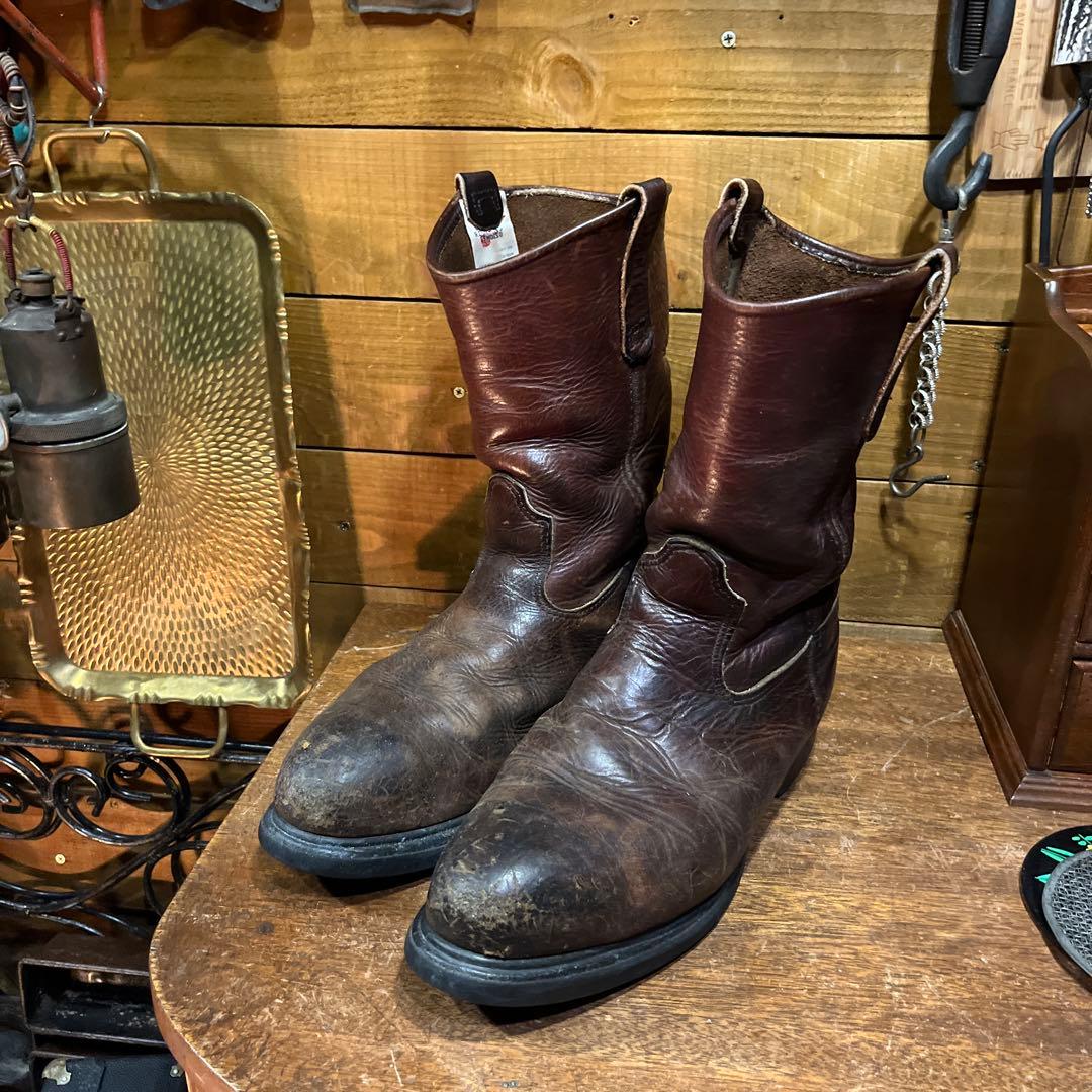 ヴィンテージ レッドウイング ペコスboots447026.5cm RED WING