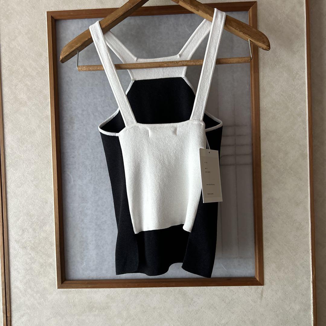 タグ付きWASHI KNIT TANK TOP KAYLE ニットタンクトップ